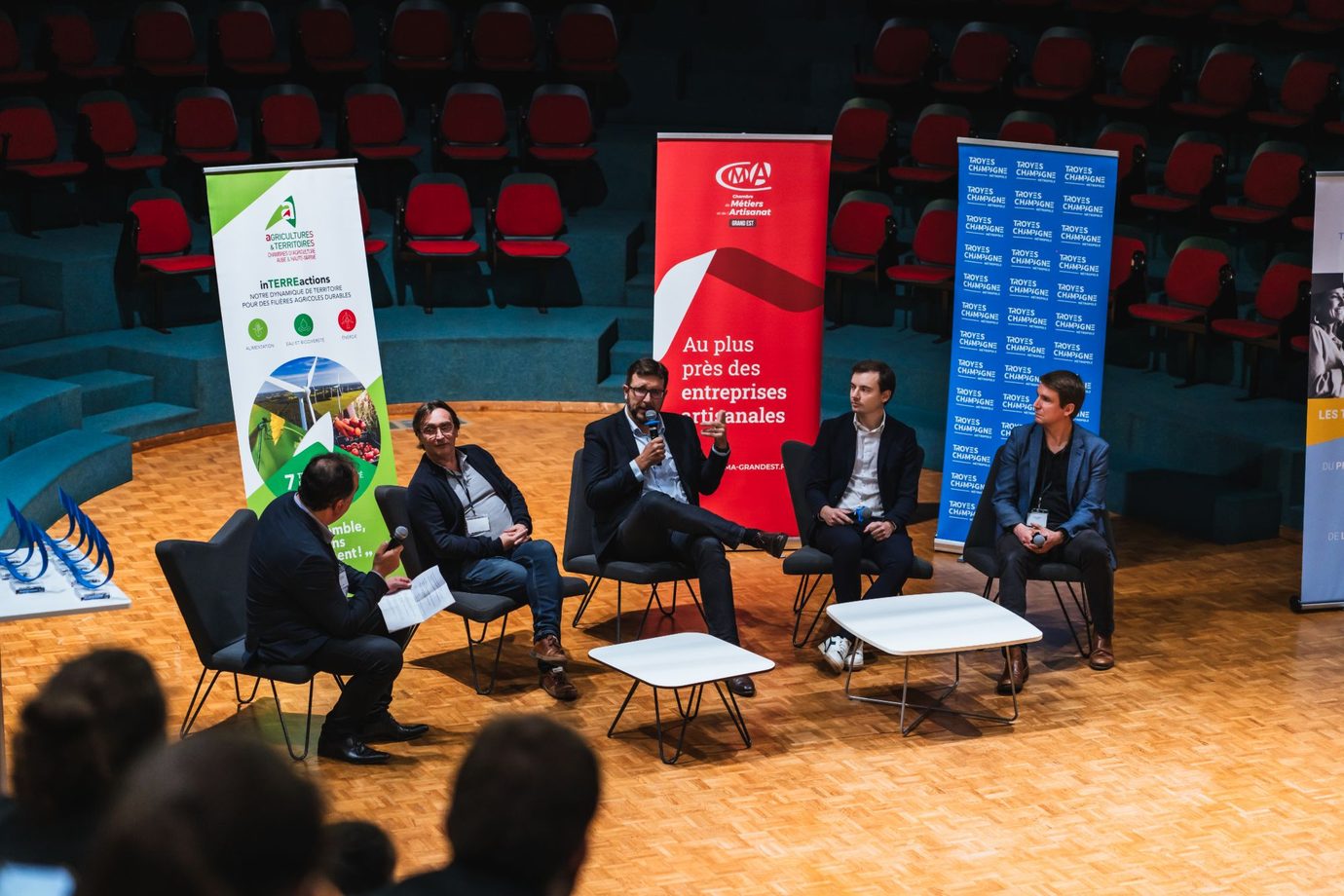 Table ronde de la soirée des Trophées du Numérique